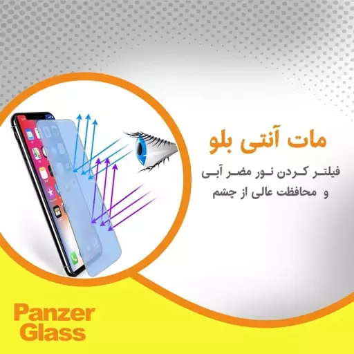 گلس موبایل سامسونگ Galaxy S21 FE 5G مات ضد اشعه آبی هیدروژلی نشکن و مقاوم برند پنزرگلس