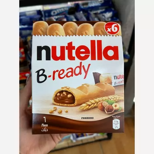 نوتلا بی ردی بسته 6 عددی nutella B-ready