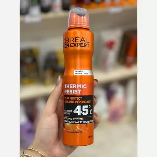 اسپری ضد تعریق مردانه اورال لورعال Thermic Resist حجم 250 میل 48 ساعته