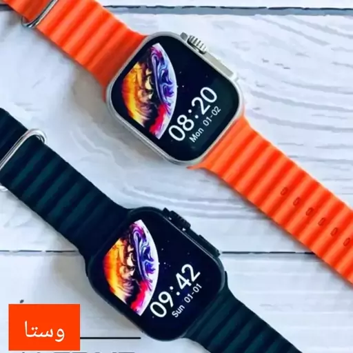 ساعت هوشمندwatch 8ultra اسمارت واچ اپل واچ ساعت مچی