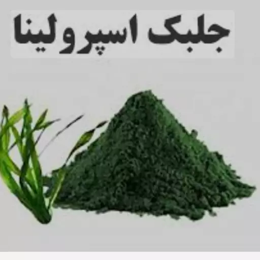  اسپرولینا جلبک دریایی خشک پودر شده(کیفیت فوق ممتاز سوپر لوکس)50گرمی