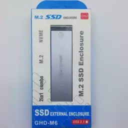 باکس هارد SSD M2 + NVME کومبو TYPE C و USB 3.1