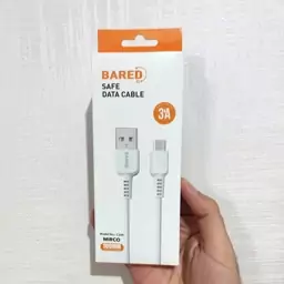 کابل شارژ میکرو یو اس بی BARED فست شارژ کابل micro usb