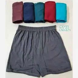 شورت پادار مردانه پنبه سایز 2xl