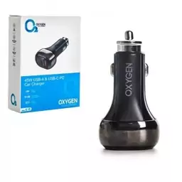  شارژر فندکی 45 وات  اکسیژن OXYGEN مدل AC-05