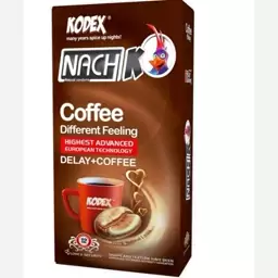 کاندوم کدکس مدل Coffee بسته 12 عددی