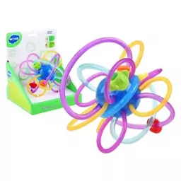 جغجغه دندانگیر کهکشانی بنفش هولی تویز مدل Hola Toys 1106A