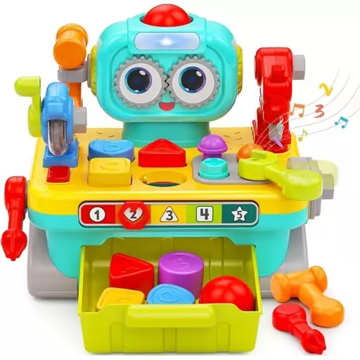 اسباب بازی میز ابزار ربات هولی تویز مدل Hola Toys HE8975