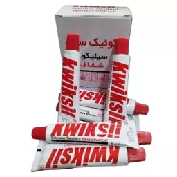 چسب آکواریوم شفاف کاسپین 30 گرمی بسته 12 عددی