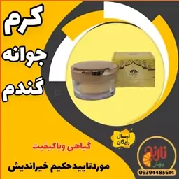 کرم جوانه گندم ضد پیری رفع چین و چروک شفاف کننده جوان کننده پوست غرفه بهار نارنج مشهد