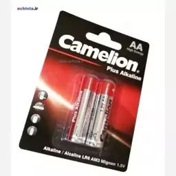 باتری قلمی دوتایی کملیون پلاس آلکالاین Camelion plus Alkaline 