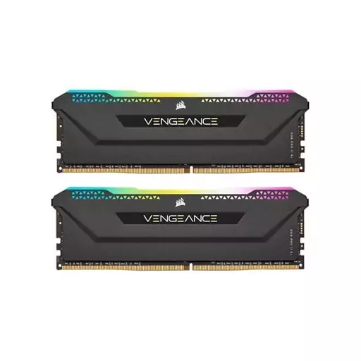 رم دسکتاپ کورسیر RAM CORSAIR DDR4 32GB 3200Mhz CL16 VENGEANCE RGB PRO