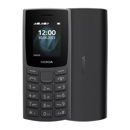 گوشی ساده نوکیا مدل Nokia 105-2023 دوسیم کارت + (18 ماه گارانتی سامتل) مونتاژ ایران