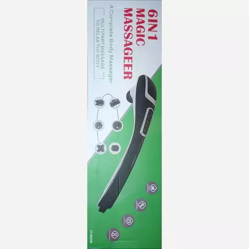 ماساژور دسته بلند 6 سر مدل MAGIC MASSAGER JY-8820A