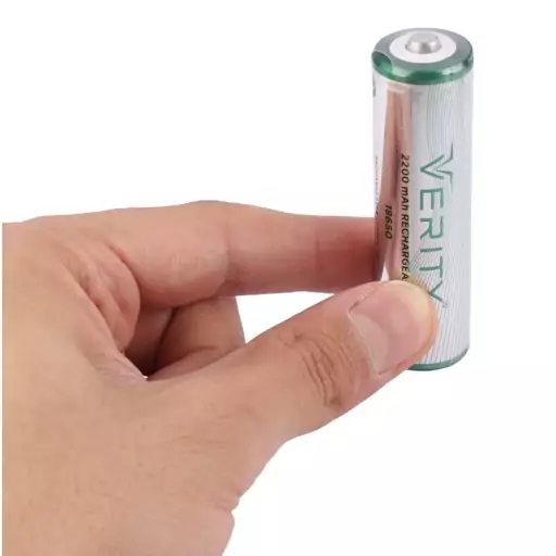 باتری لیتیومی شارژی Verity 18650 2500mAh