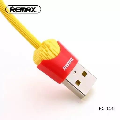 کابل شارژ و انتقال داده فانتزی طرح چیپس برند Remax مدل RC-114