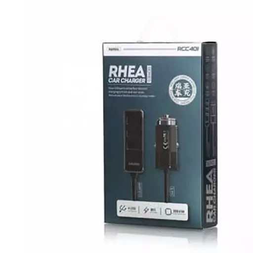 شارژر فندکی چهار خروجی برند REMAX مدل RCC401