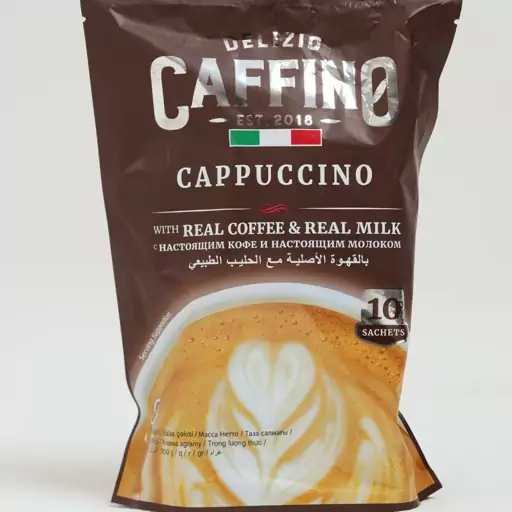 کاپوچینو دلیسیو کافینو 10 عددی Delizio Caffino cappuccino