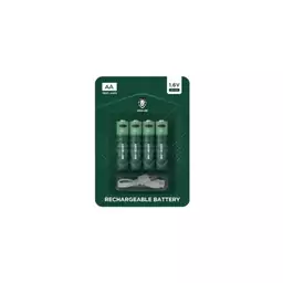 باتری قابل شارژ گرین لیون قلمی مدل Green Lion Rechargeable Battery AA 1.6V Alkaline Battery