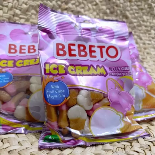 پاستیل بستنی ببتو ترکیه Bebeto