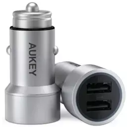 شارژر فندکی دوپورت آکی Aukey CC-S8 Car Charger