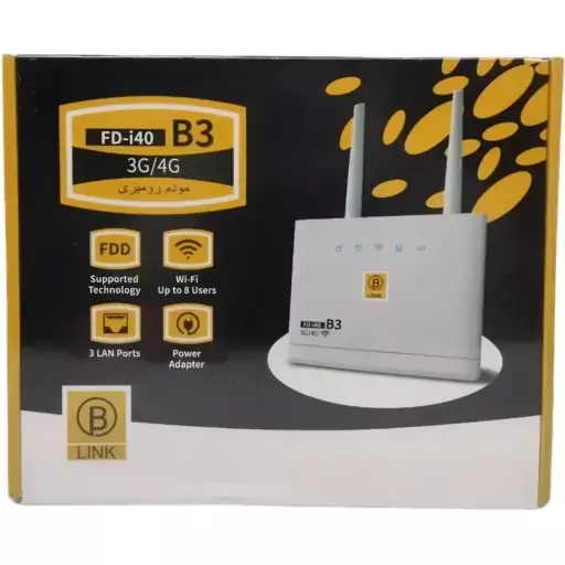 مودم سیمکارتی 4G بی لینک (BLINK) مدل FD-i40 B3 آنلاک