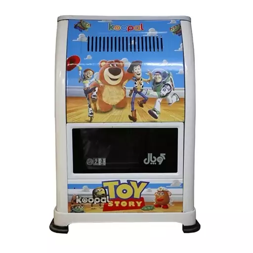 بخاری گازی کوپال مدل TOY STORY هیتر  بخاری کودک بخاری عروسکی هیتر گرمایشی بخاری مبله شومینه پس کرایه