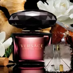 عطر  ورساچه کریستال نویر  10 میل با کیفیت عالی مناسب خانم ها  عطر گرم و تلخ ورساچه مشکی با ماندگاری بالا  عطر  جیبی