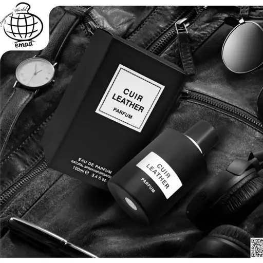 عطر ادکلن فرگرانس ورد تام فورد امبر لدر پارفوم ( کویر لدر ) اورجینال 80 میل Fragrance World Cuir Leather