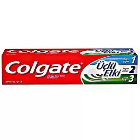 خمیر دندان 3 کاره کلگیت Colgate حجم 100میل