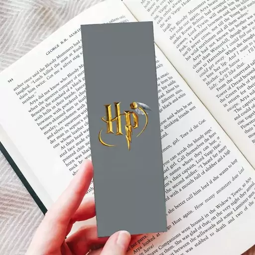 نشانگر کتاب (Bookmark) مدل هری پاتر Harry Potter کد 1