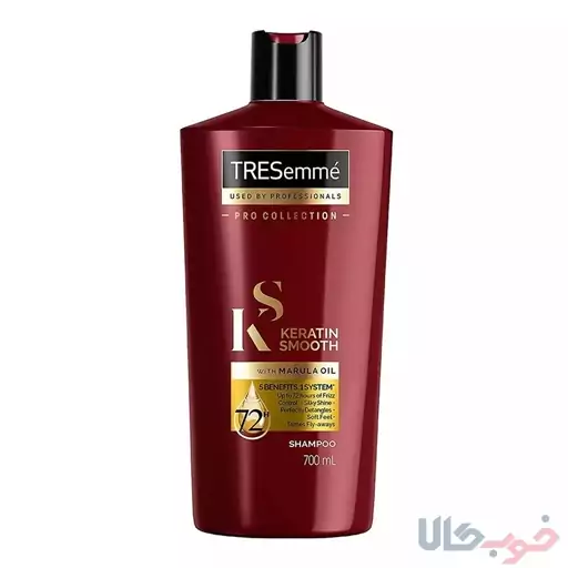    شامپو کراتین ترزمه TRESemme قرمز حجم 700 میلی لیتر/خوب کالا