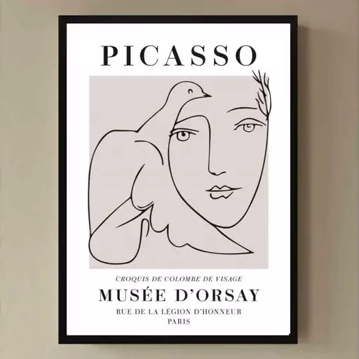 تابلو آتا مدل Picasso croquis کد 248901885