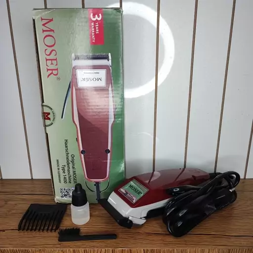 ماشین اصلاح موزر hair clipper 1400 پنج دنده ارسال رایگان 