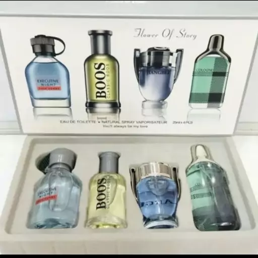 عطر مردانه پک 4 عددی عطر فلاور آف