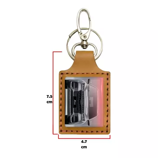 جاسوئیچی خودرو چرم طبیعی مدل SORIN00016 مناسب برای خودرو   MVM X55