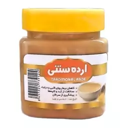 ارده کنجد سنتی دواتیشه فدک (400گرم باظرف)