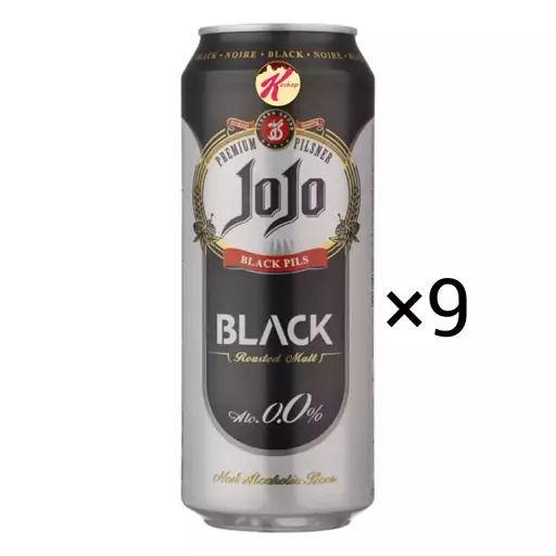 نوشیدنی بدون الکل جوجو بلک باکس 9 عددی (500 میل ) jojo black

