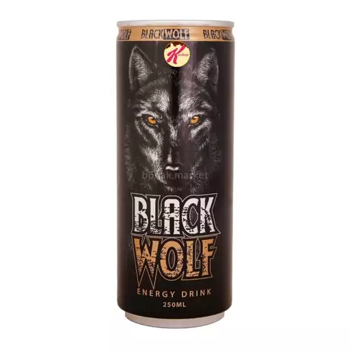 نوشیدنی انرژی زا بلک ولف پک 4 عددی (250 میل) black wolf

