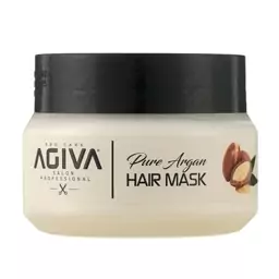 ماسک مو داخل حمام آگیوا حاوی روغن آرگان 350 میل مدل AGIVA pure argan