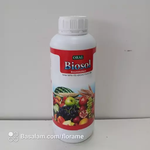 کود npk 10-4-8 بیوسول اورال اروپا یک لیتری (oral biosol) 