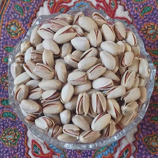 پسته اکبری،خام،خندان، امساله(1000گرمی)(بدون دهنبست)