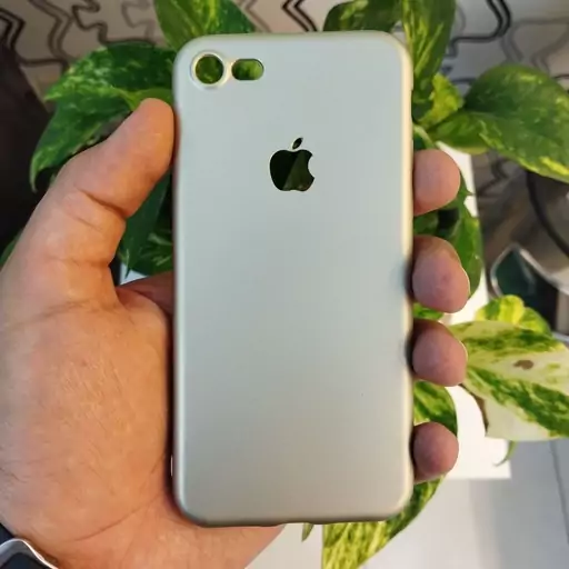 گارد - قاب - کاور ژله ای نقره ای آیفون 7 iPhone 7 ( iPhone7 ) - آیفون 8 iPhone 8 ( iPhone8 ) - آیفون iPhone Se - se - SE