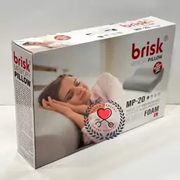 بالش طبی مموری فوم L بریسک Brisk MP-20