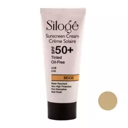 کرم ضد آفتاب رنگی سیلوژه رنگ بژ +SPF50