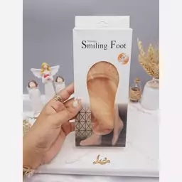 جوراب سیلیکونی دارای مرطوب کننده پا و ضد میکروب برند silicone Smiling Foot کد HZ-2201