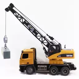 اسباب بازی جرثقیل کنترلی بزرگ مدل REMOTE CONTROL LIFTING CRANE NAN HONG 9913