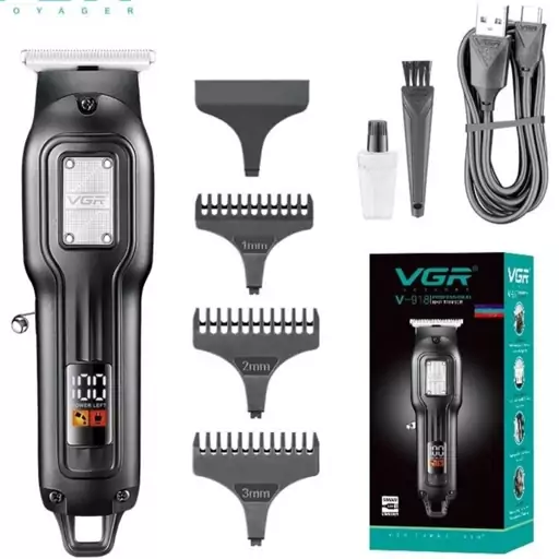 ماشین اصلاح موی سر و صورت وی جی ار مدل V-918