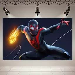 پوستر طرح مردعنکبوتی مدل Miles Morales کد AR12020