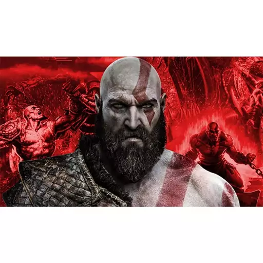 پوستر مدل بازی god of war 2